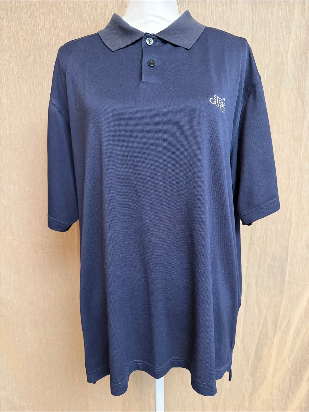 adidas Dark Navy Golf Polo